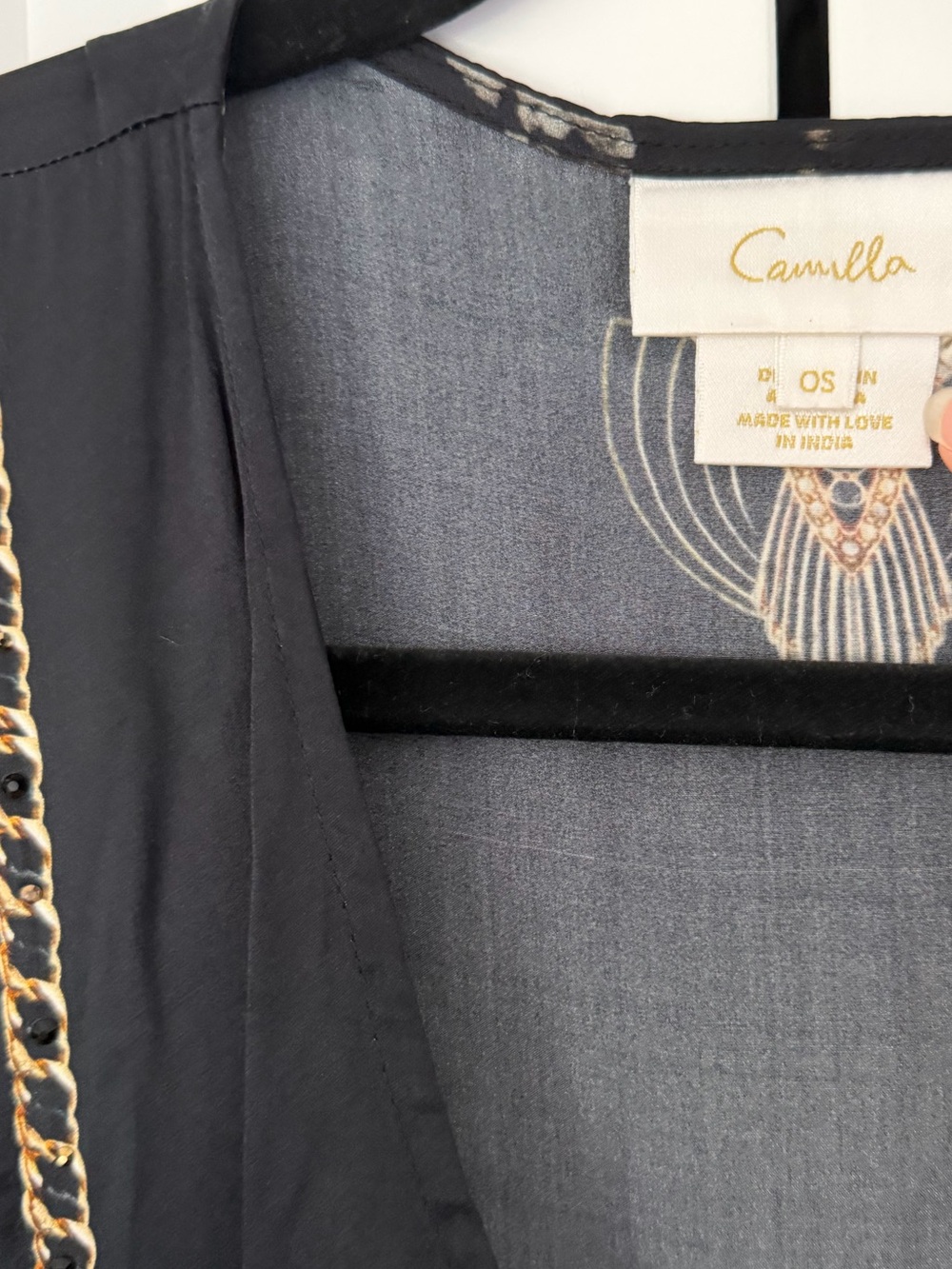 Camilla Silk Kaftan Dress - Picture 4 of 4